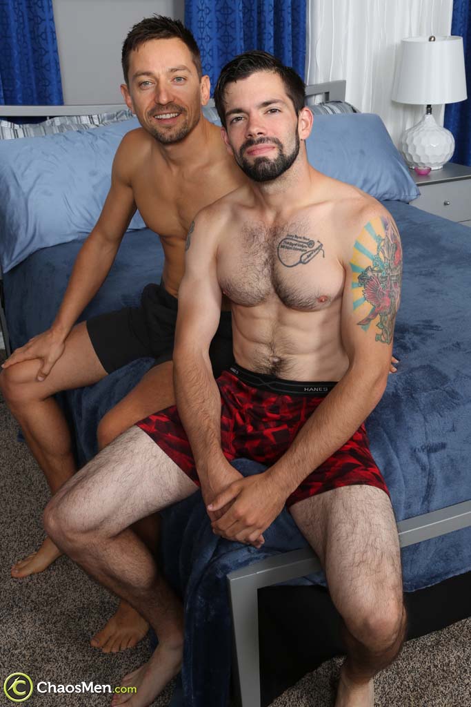 Naughty gay dudes Julian Brady and Boris breed each others asshole