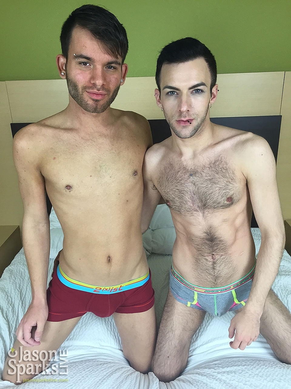 Gay boys Declan McClain & William Isaacs enjoy some doggystyle anal sex  